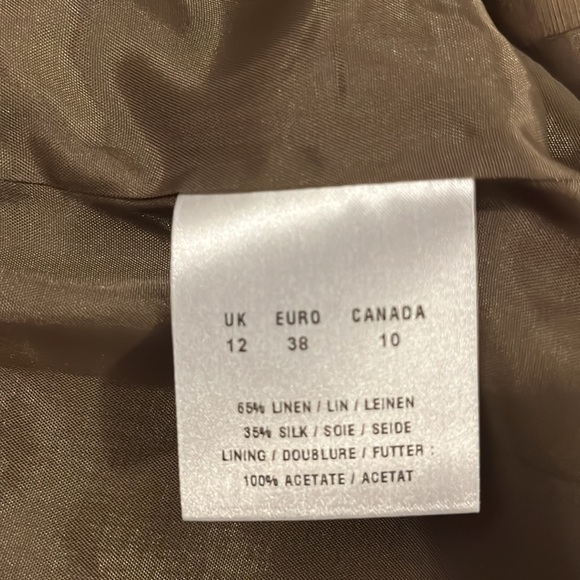 NWT silk and linen Planet pant suit - Picture 15 of 16